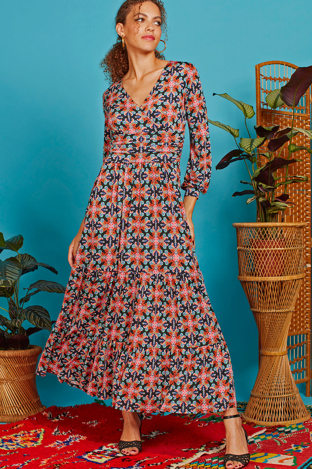 Onjenu FAYE Maxi Dress Deneb Orange