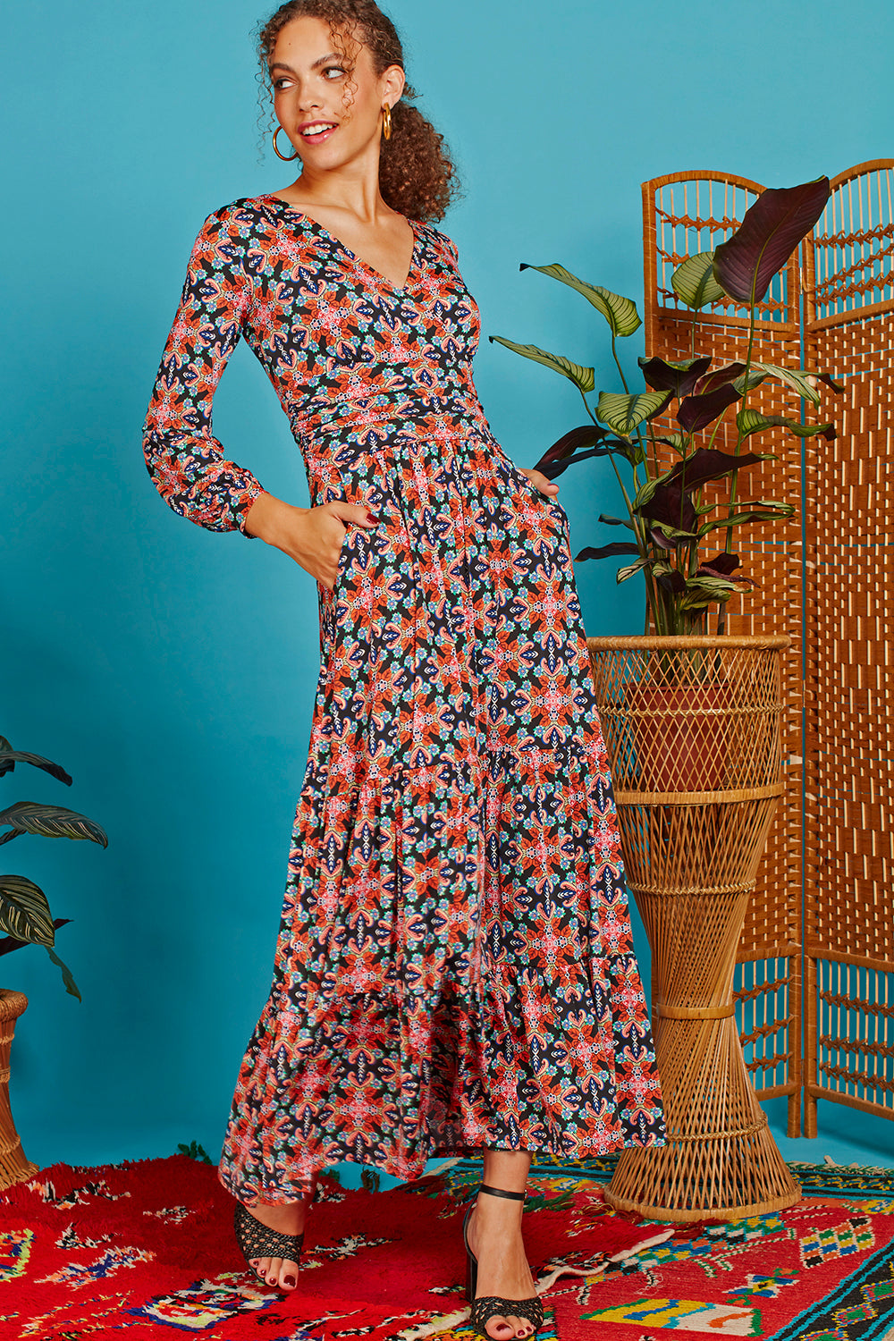 Onjenu FAYE Maxi Dress Deneb Orange