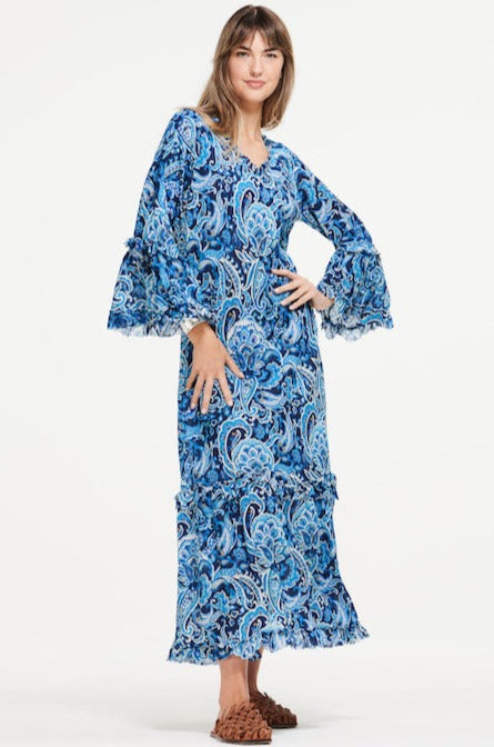 Oneseason Clothing Dress Long INDI La Marsa Navy