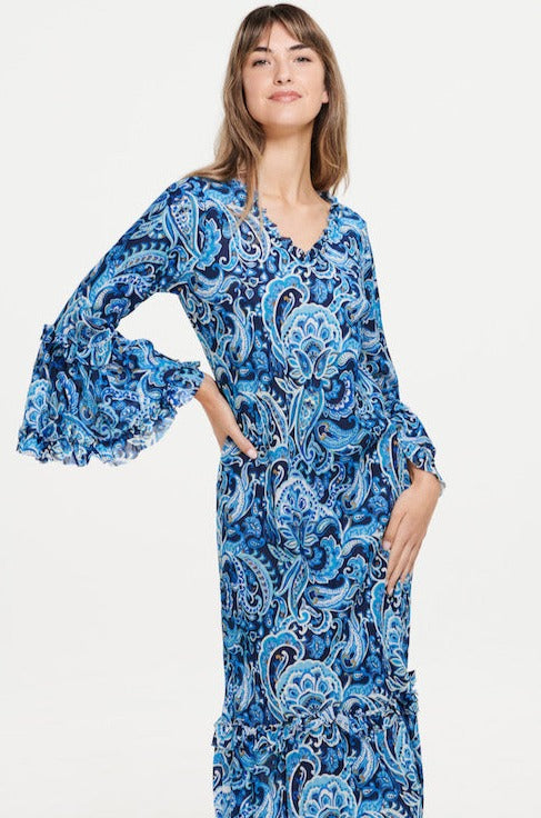 Oneseason Clothing Dress Long INDI La Marsa Navy